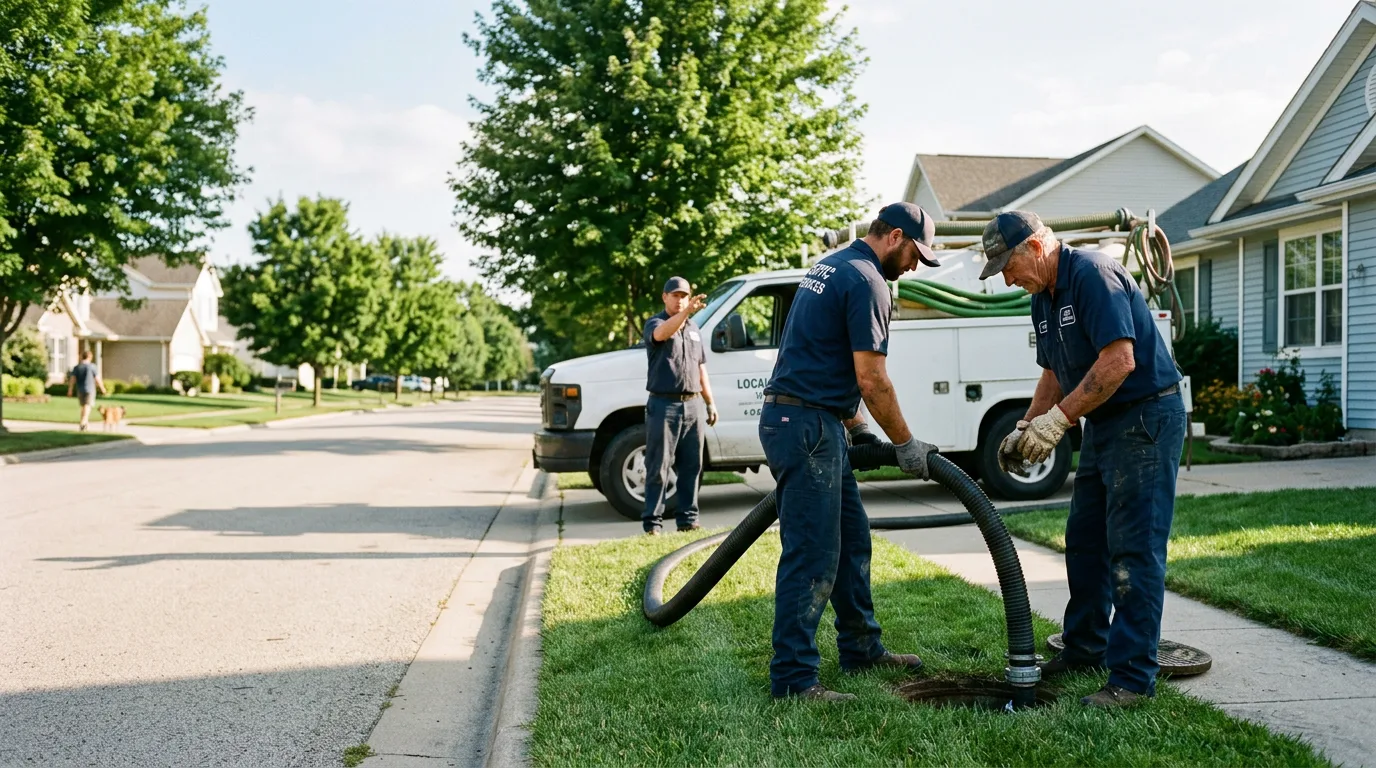 Emergency Septic Service in New Edinburg, AR
